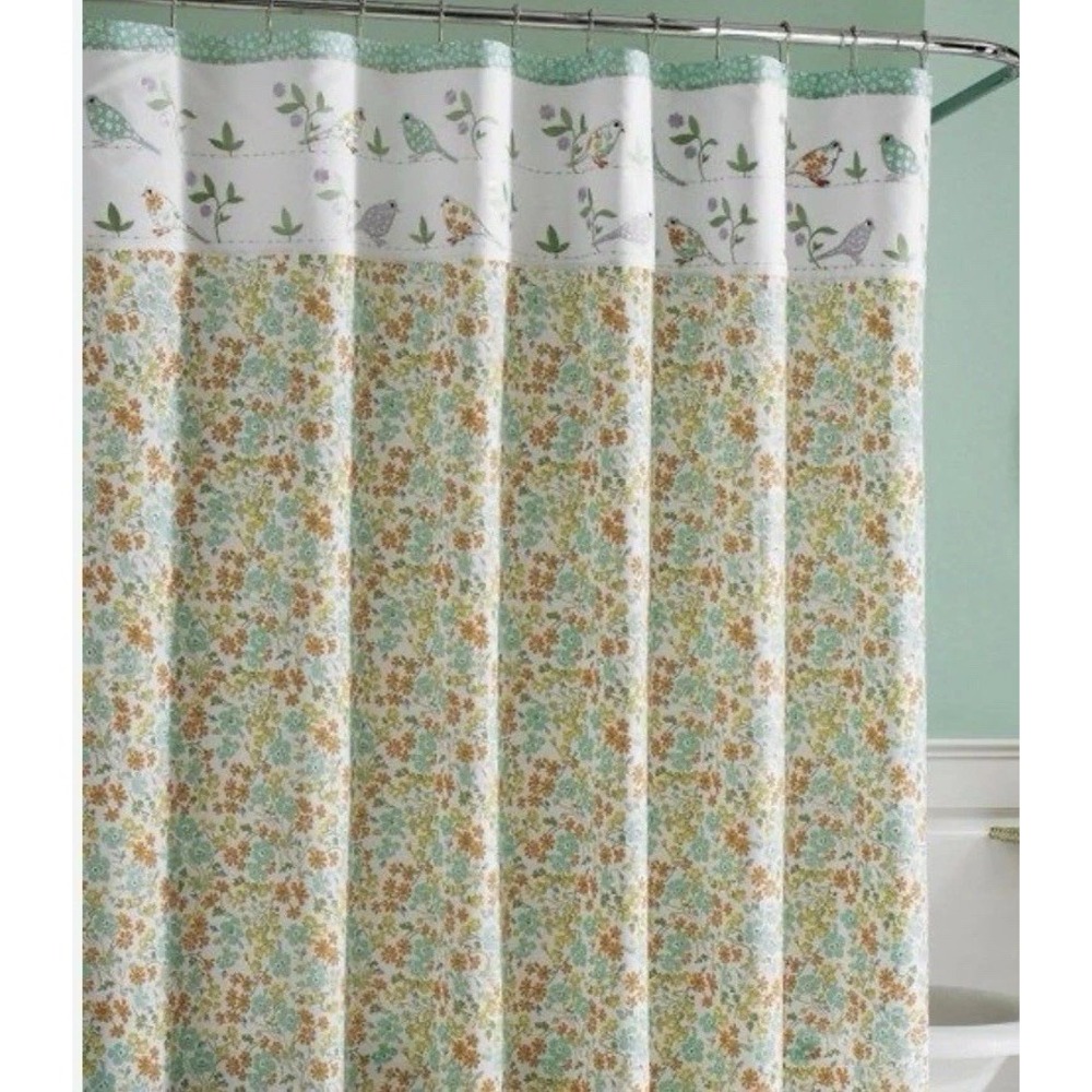 Laura Ashley Home Birds And Branches Shower Curtain